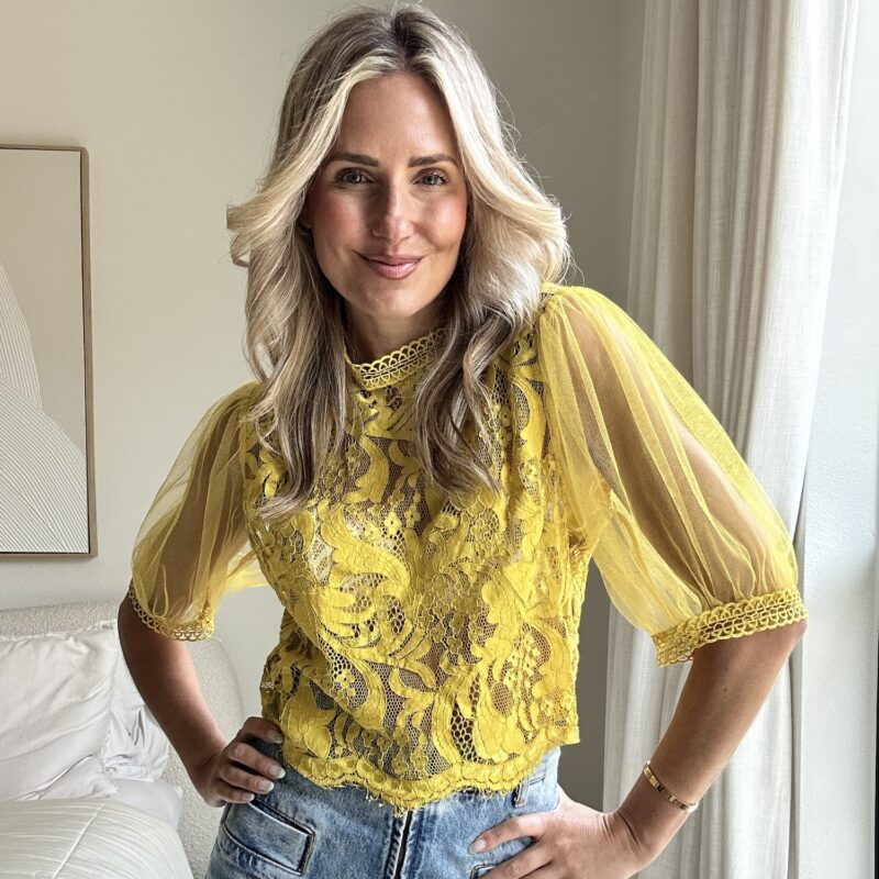 Soleil Searcher Lace Blouse