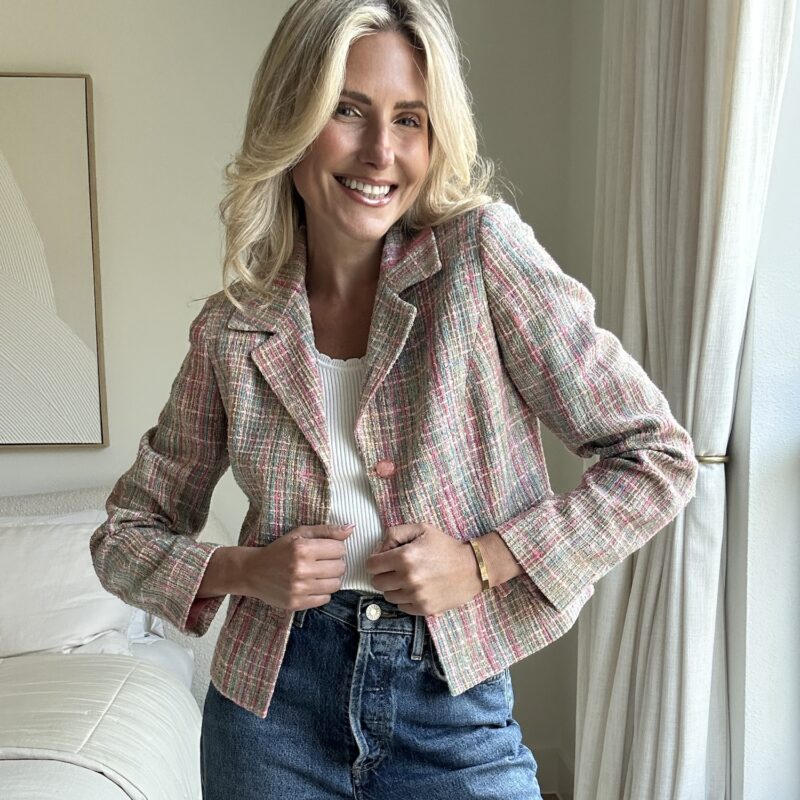 CEO of the Candy Shop Silk Tweed Blazer