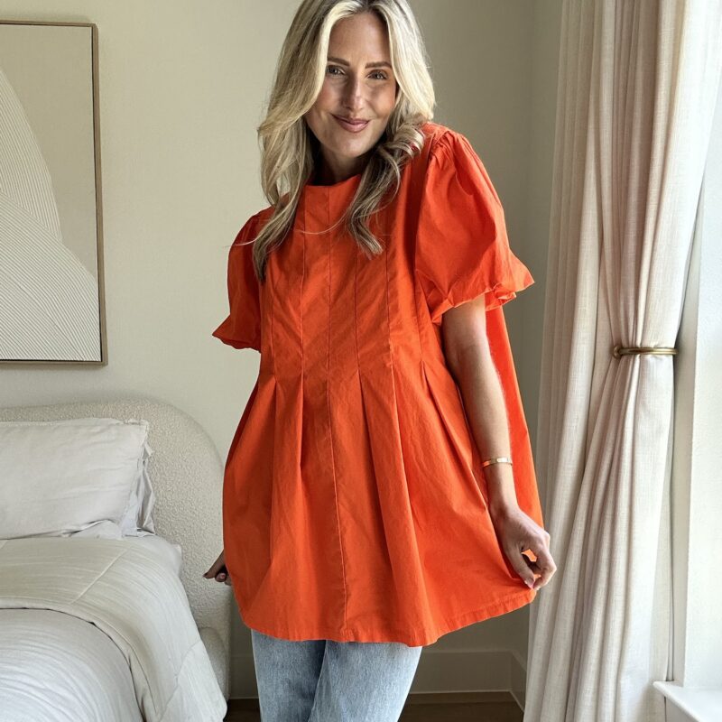 The Vitamin C-Suite Babydoll Blouse