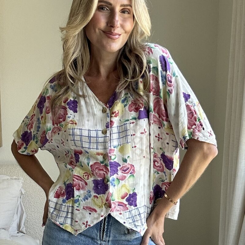 A Little Piece of the Prairie Vintage Blouse