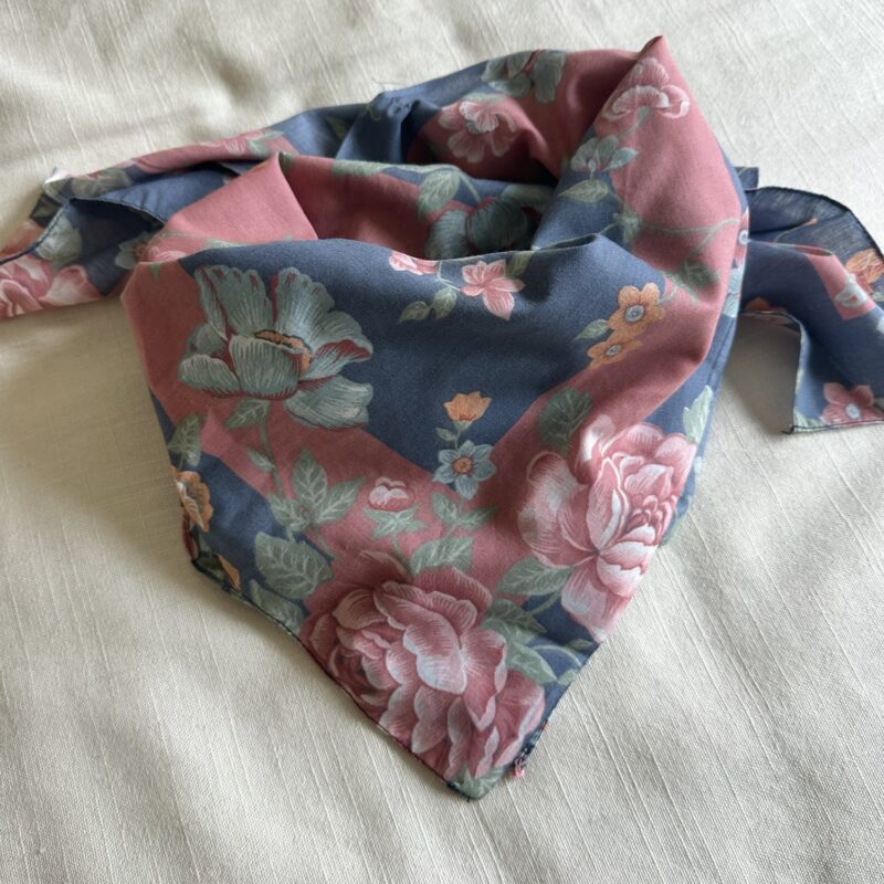 Wildflower Rose-mance Vintage Scarf