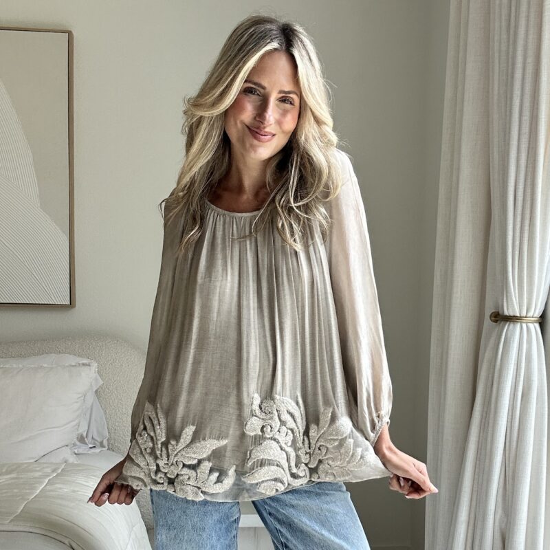 The "Silk and Spellbound" Vintage Blouse