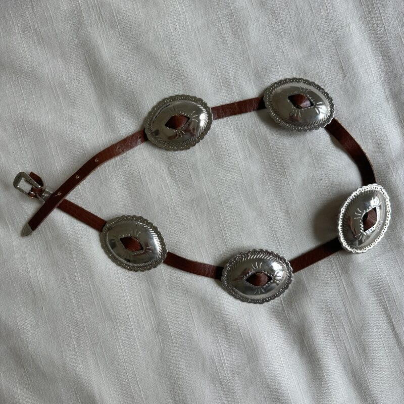 The Keepsake from the West Vintage Concho Belt