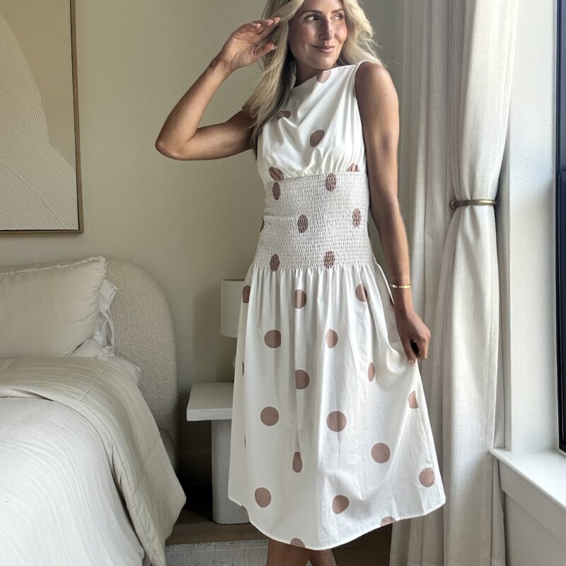 A Spot of Tea Midi Dress