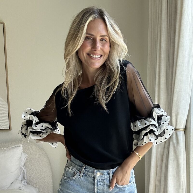 Dot’s How We Do It in Paris Blouse