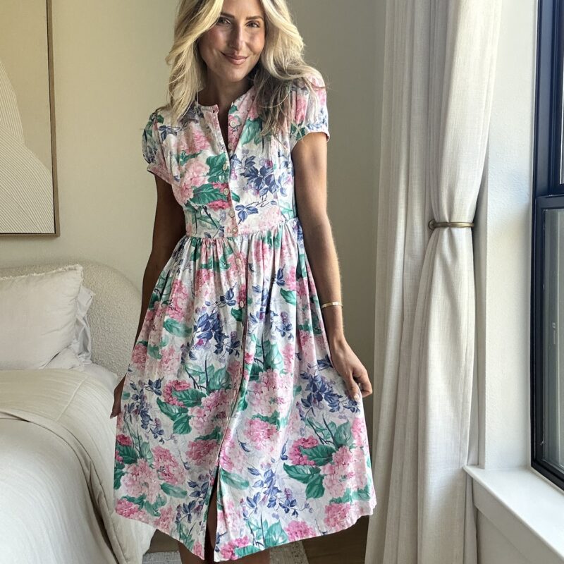 The Meadow Maven Vintage Midi Dress
