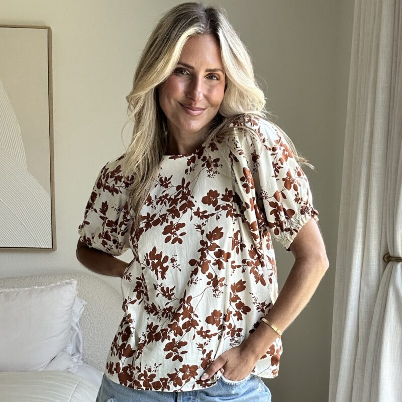 Wildwood Whimsy Cotton Blouse
