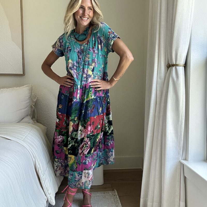 Prairie Painter’s Vintage Midi Dress