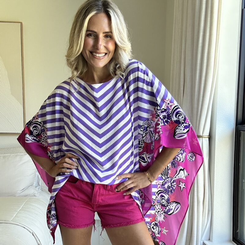 The "Clam-ourous Life" Vintage Blouse