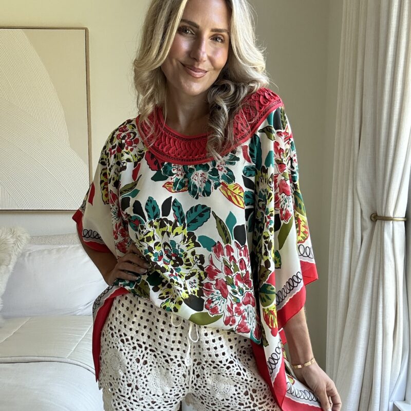 The "Majorca Muse" Dolman Blouse