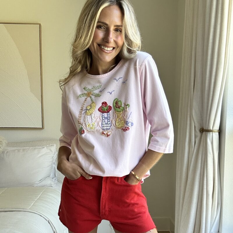 The "Ladies Who Rosé All Day" Vintage Top