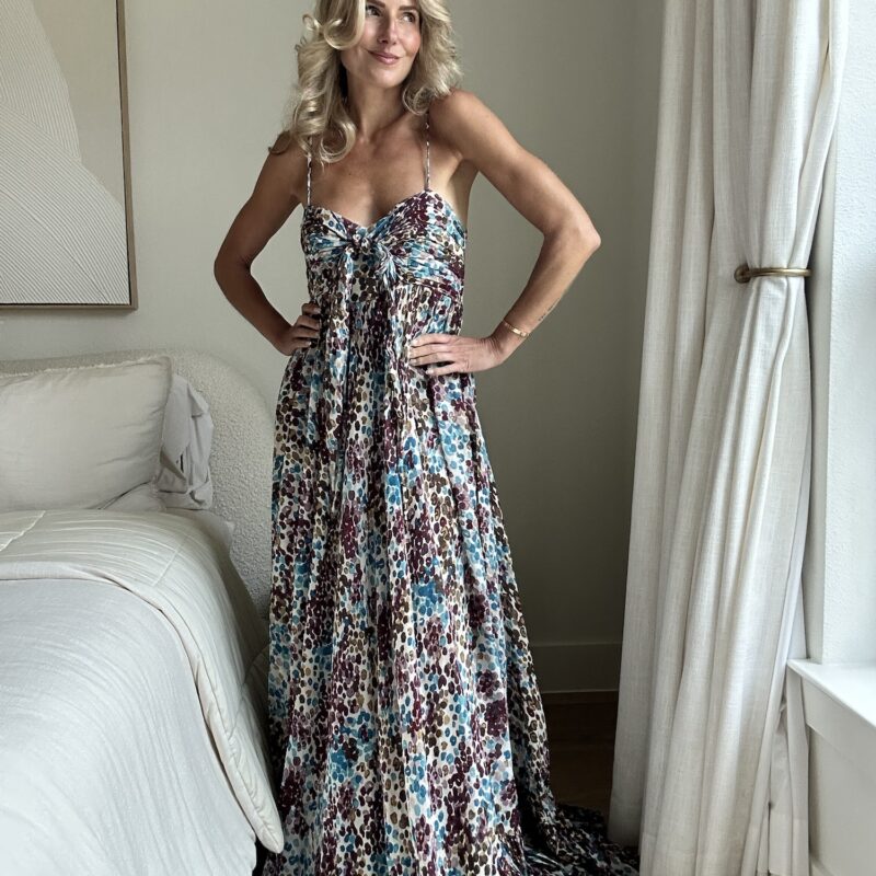 The Sapphire Coast Showstopper silk gown