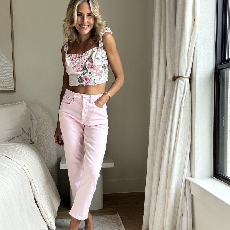 The Strawberry Shake hi rise jeans