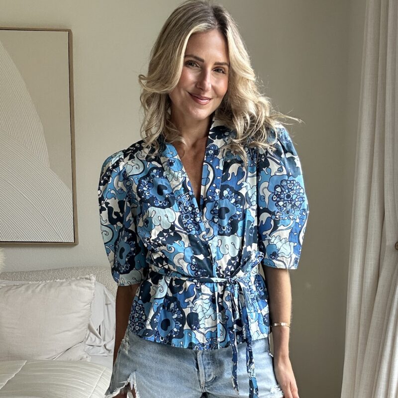 Rhode to Romance Cotton Blouse