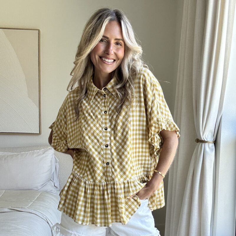 Picnic Blanket Bingo Blouse
