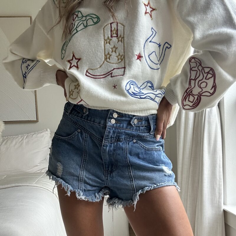 The Daisy Duke: Waist-Management Denim Shorts