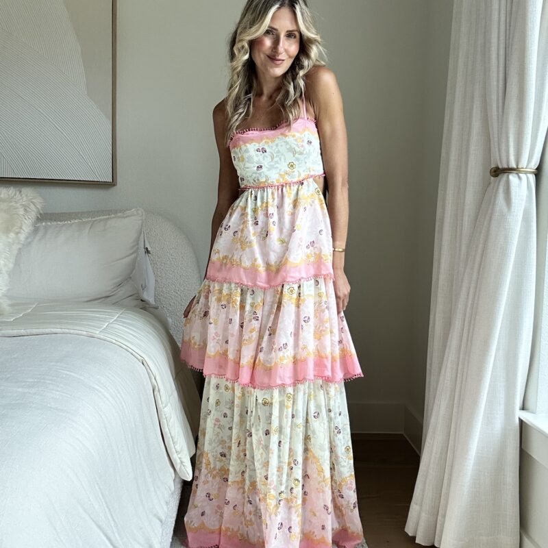 Pastel Princess Diaries Maxi Dress