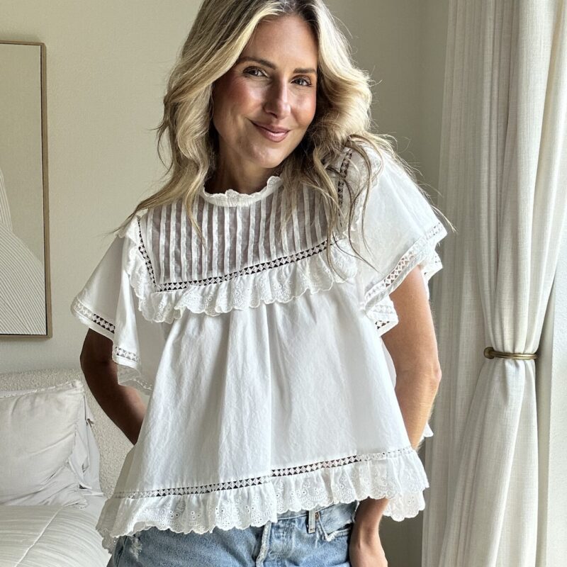 Ruffles and Revelations Blouse