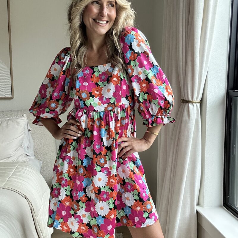 The Flower Market Meet-Cute Mini Dress