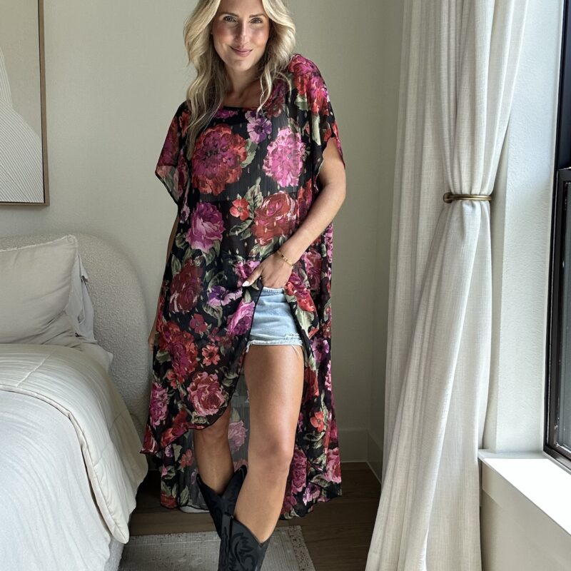 The Boots, Blooms & Bad Decisions Duster