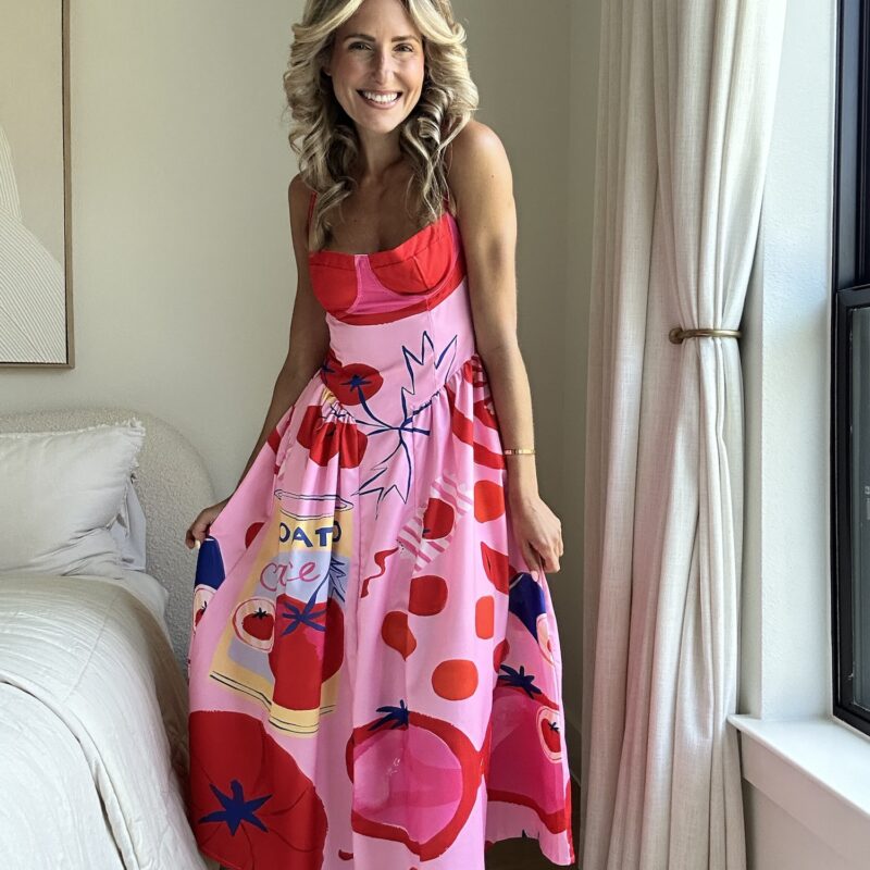 The Tomato Girl Summer Midi Dress