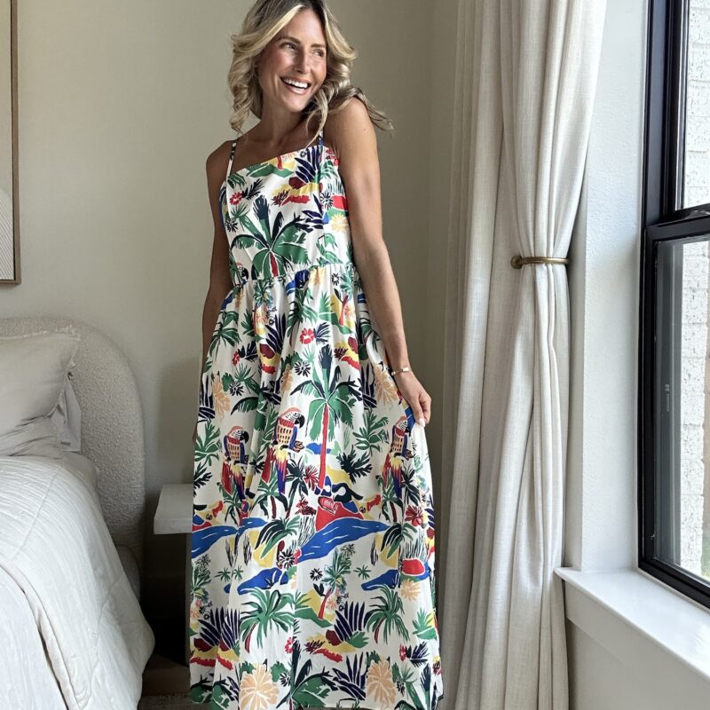 The Toucans & Tan Lines Maxi Dress