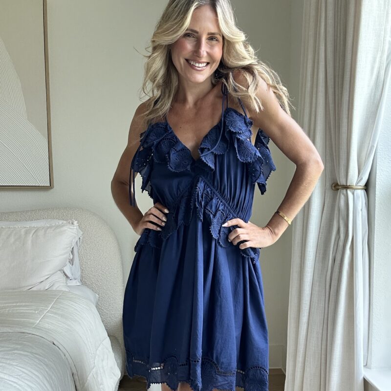 The Sweet Land of Liberty Cotton Mini Dress