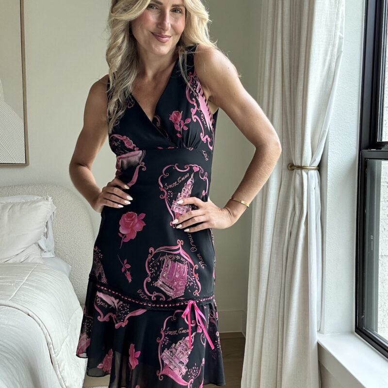 The Heiress in Paris Vintage Mini Dress