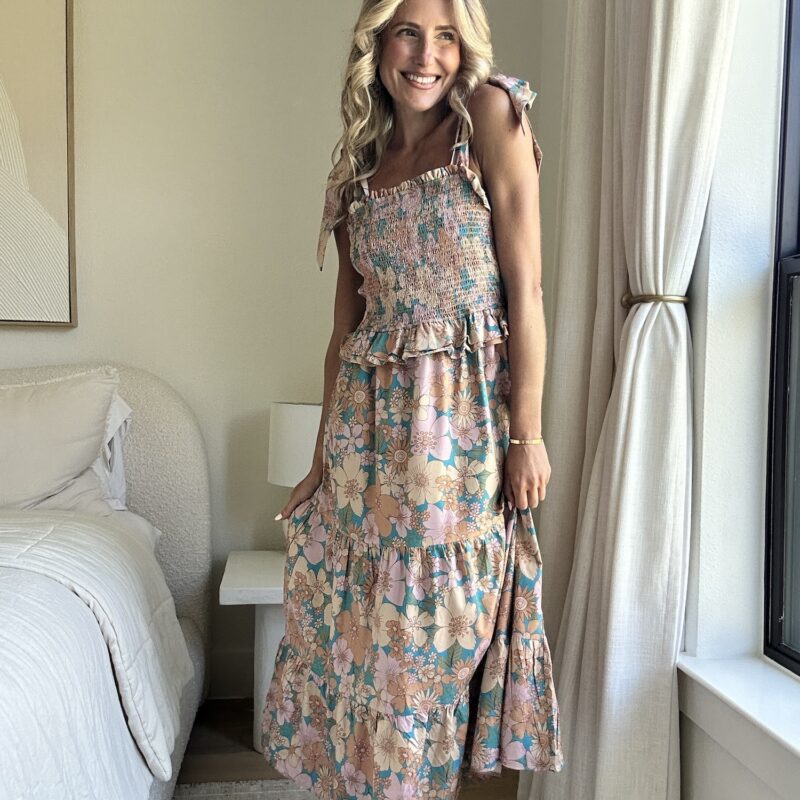The Late Bloomer Smocked Maxi Dress