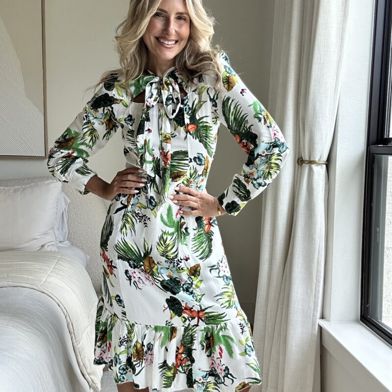Palm Royale Midi Dress