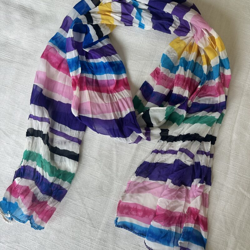 Somewhere Over the Boardwalk Vintage Scarf