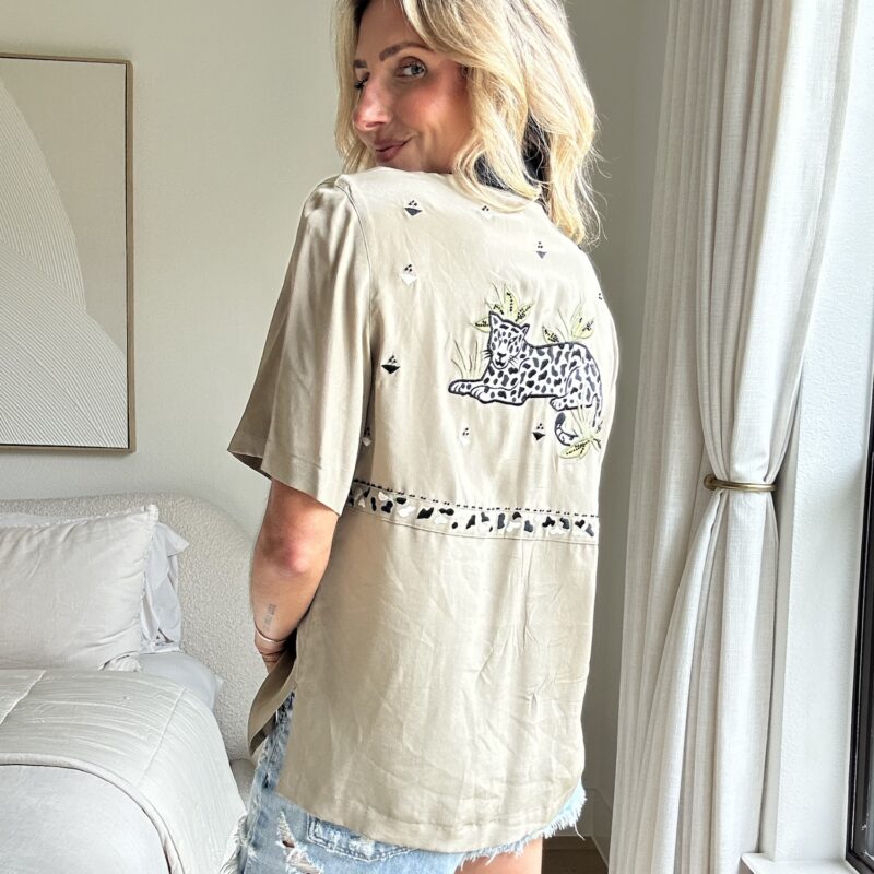 The Rare Sighting Vintage Silk Blouse
