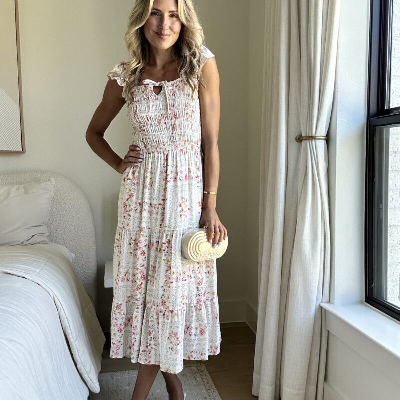 Framed for Looking Pretty Midi Dress
