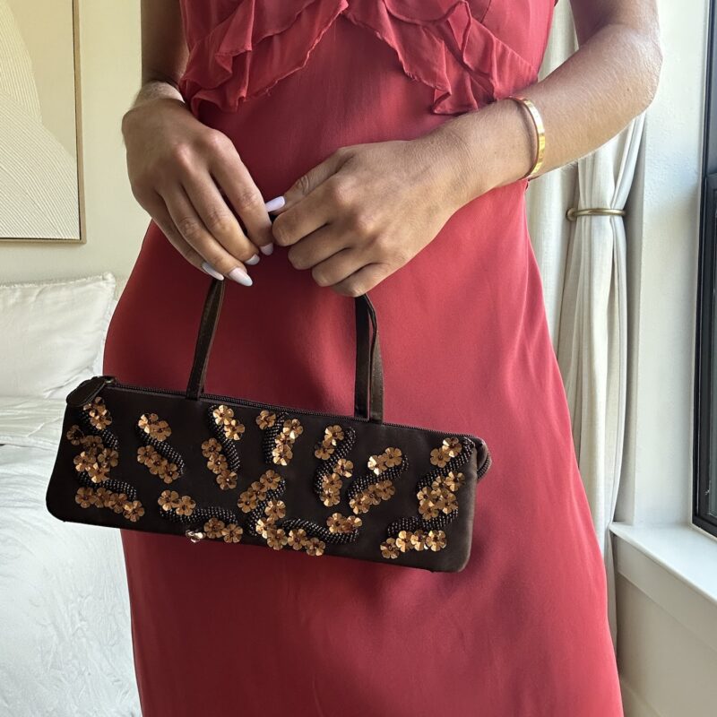 The Something Bronze Vintage Evening Bag