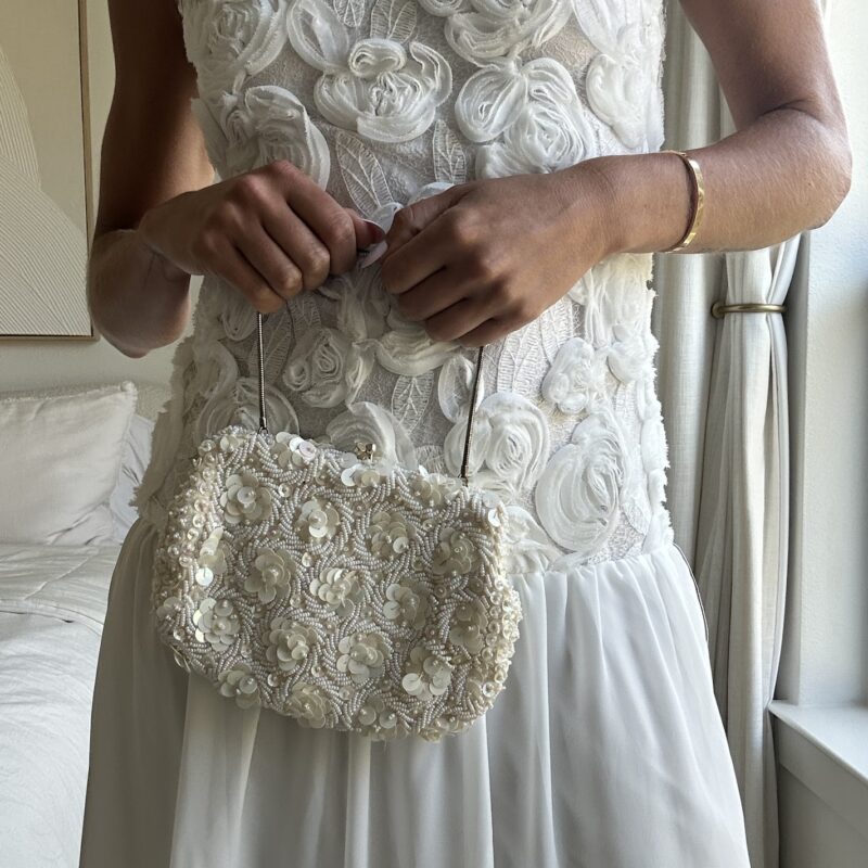 The High Noon Nuptials Vintage Beaded Bag