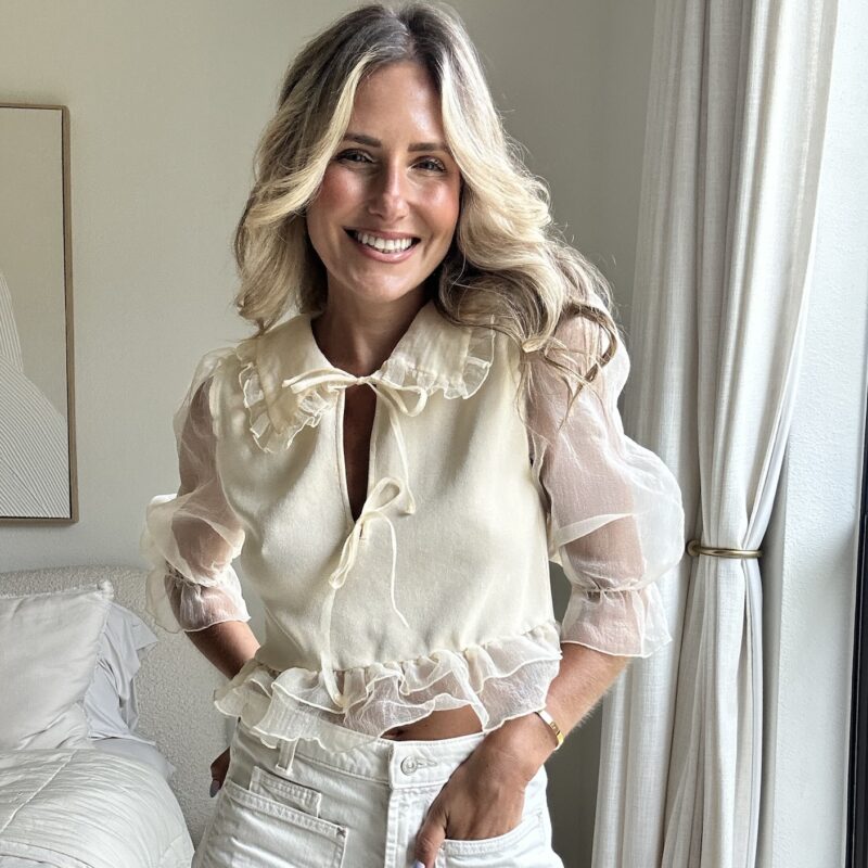 The Southern Charm School Blouse