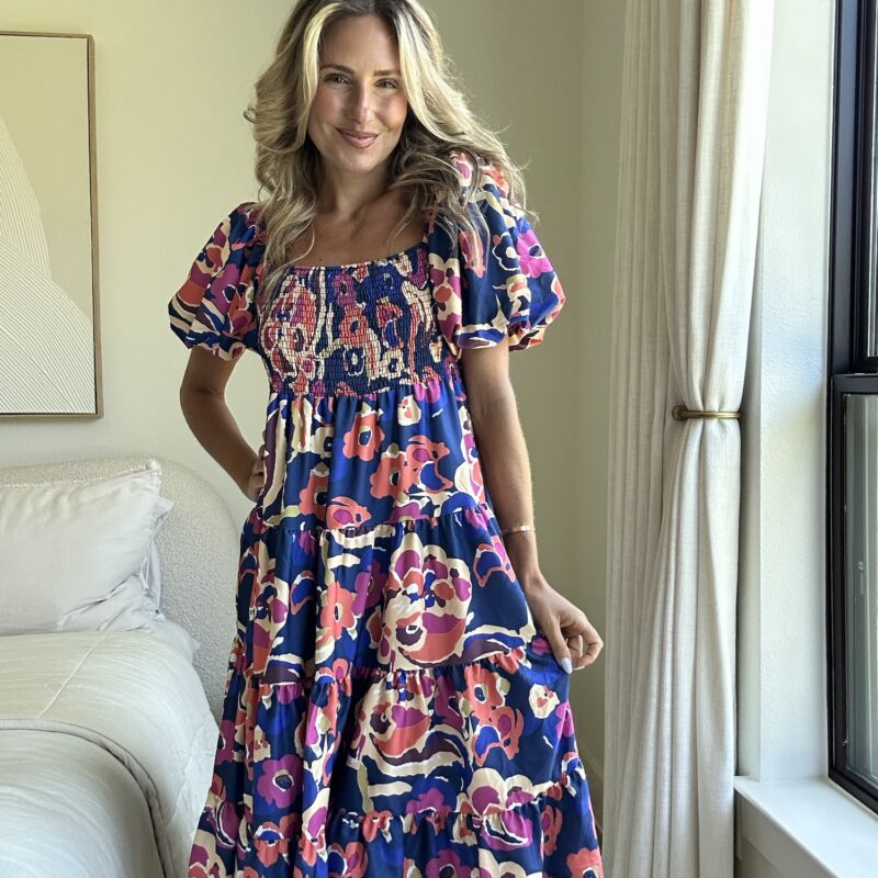 Floral of the Story Midi Dress