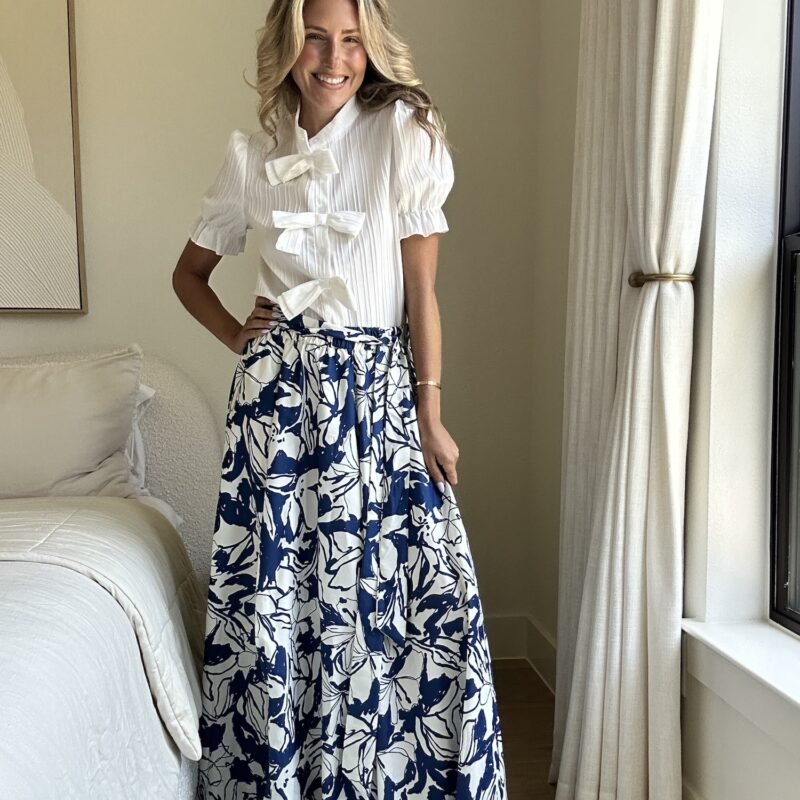 The Sunday by the Sea Maxi Skirt