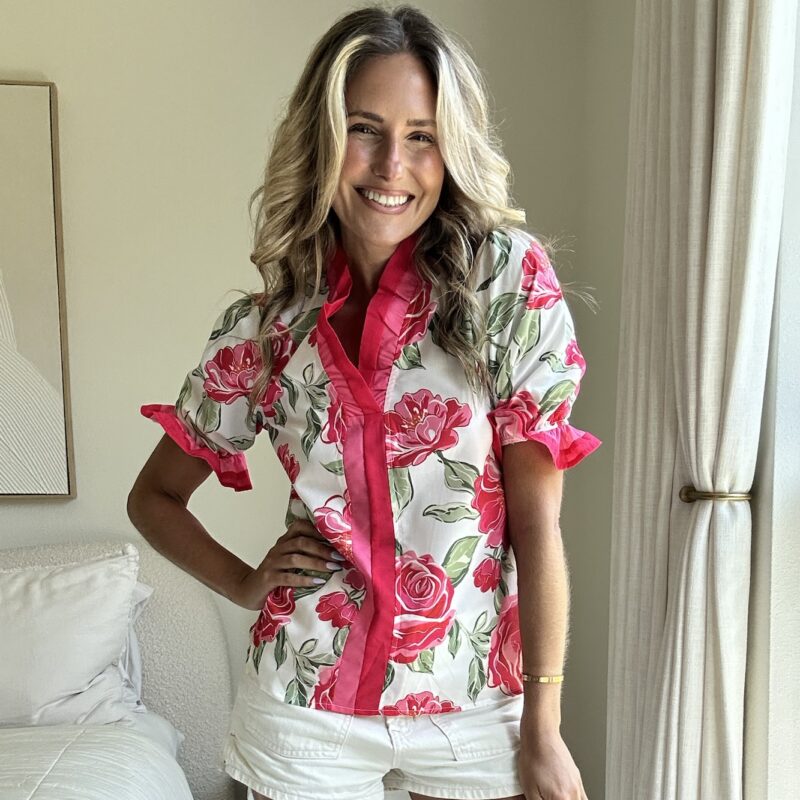 The Afternoon at Augusta Blouse