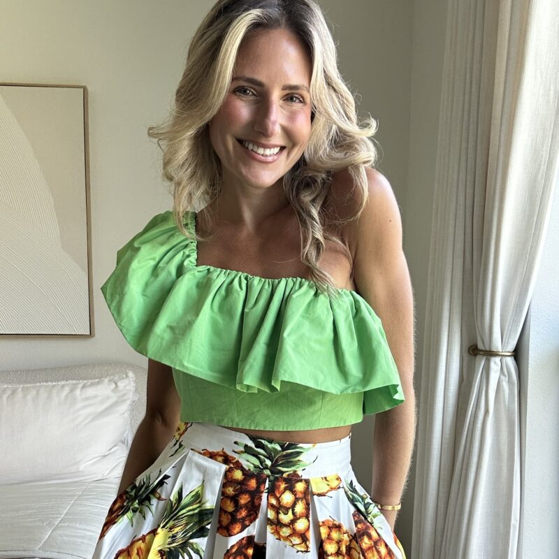 The Meet Me for Mojitos Crop Top