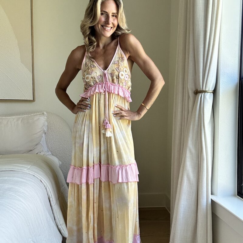The Lemon Chiffon Sunrise Maxi Dress