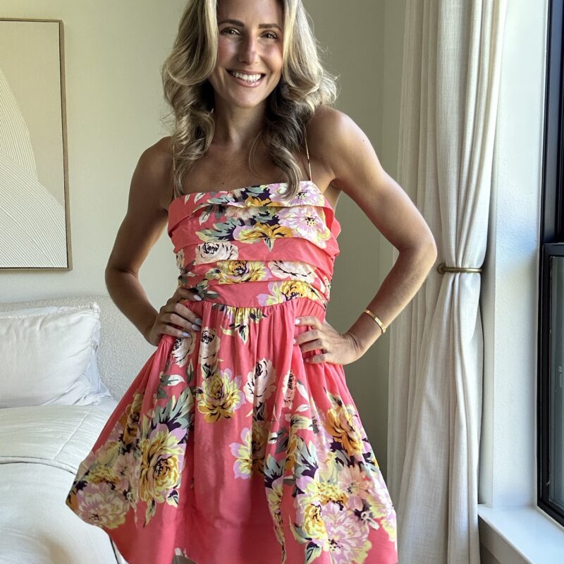 The French Flower Market Mini Dress by Anthropologie