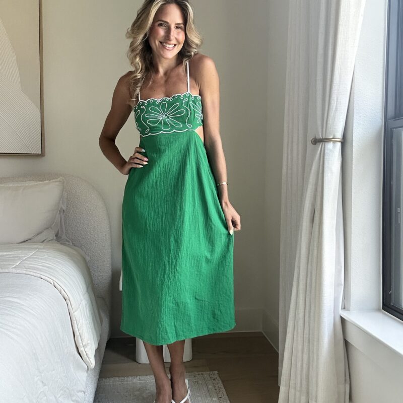 The Emerald Coast Midi Dress