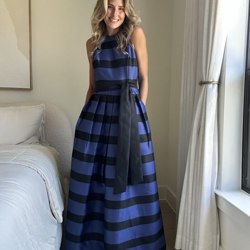 The Black Tie in Paris Gown