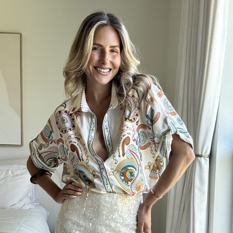 The Eye Spy Santa Teresa Blouse