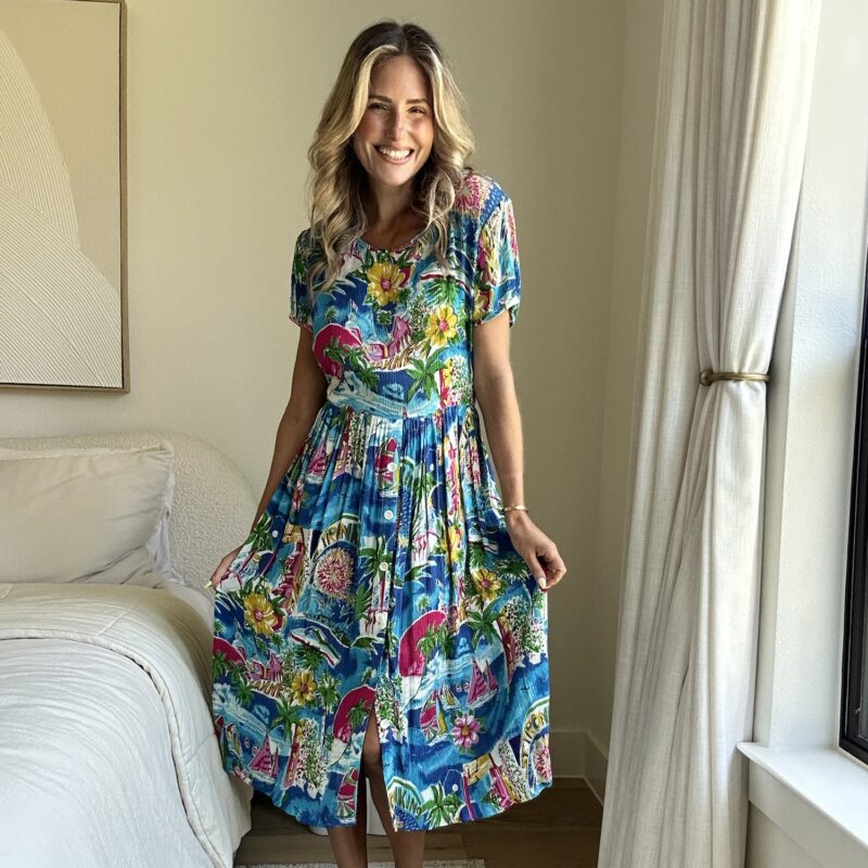 The Jet Set Journals Midi Dress