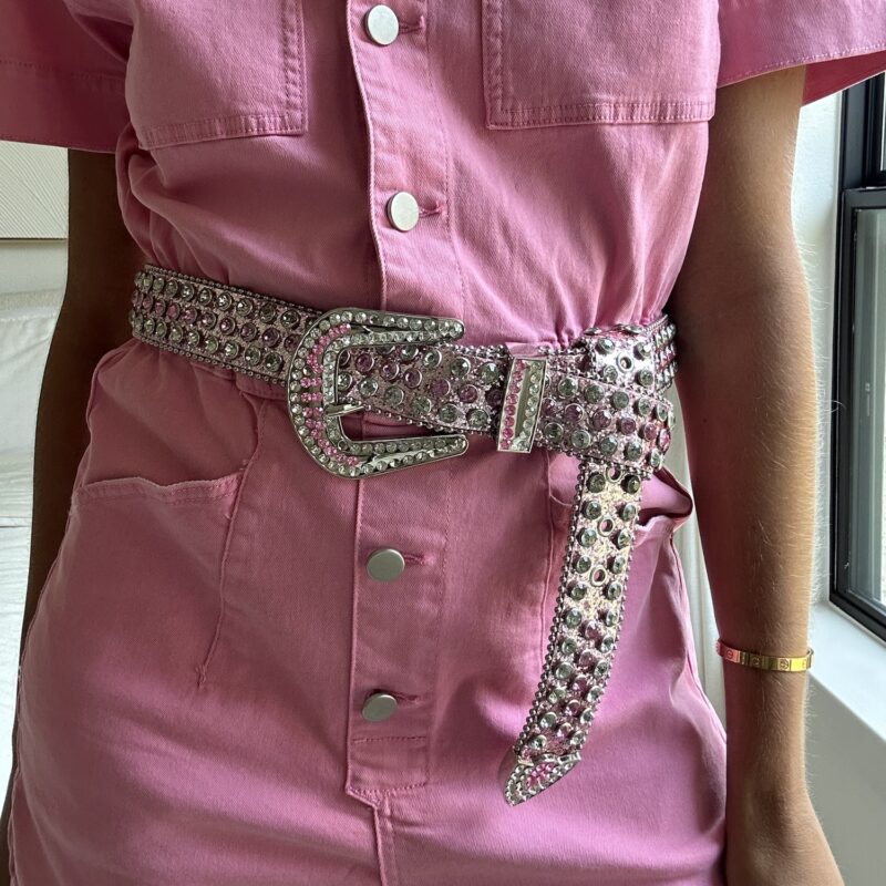 Pink Pony Tailgate Western Belt