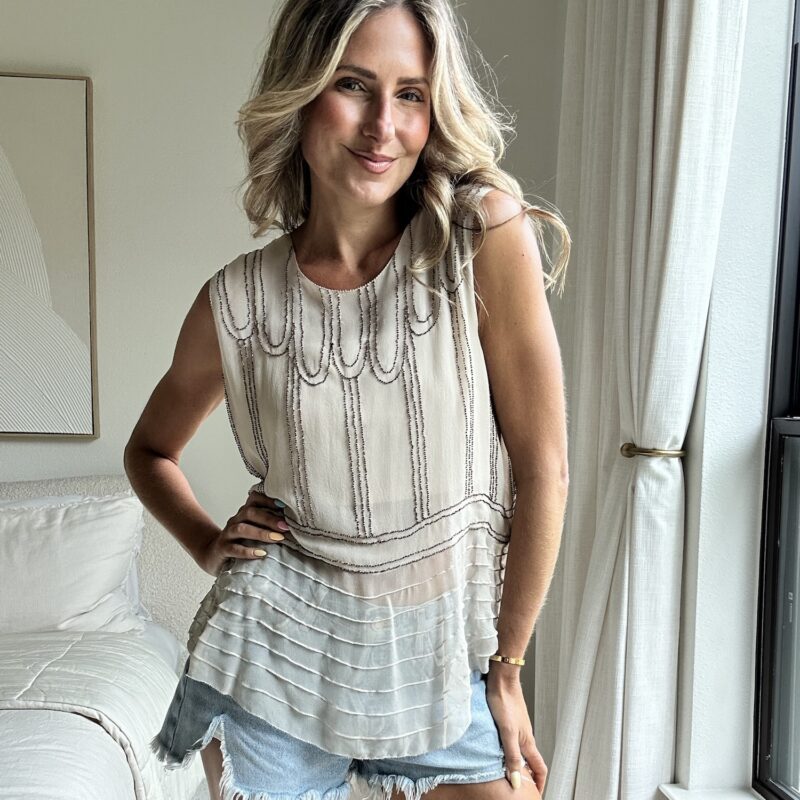 Gatsby Goes Boho Silk Blouse by Phillip Lim