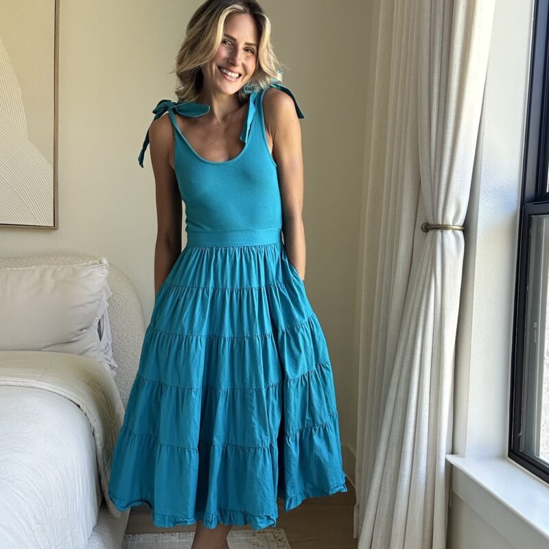 Grace Bay Getaway Cotton Midi Dress