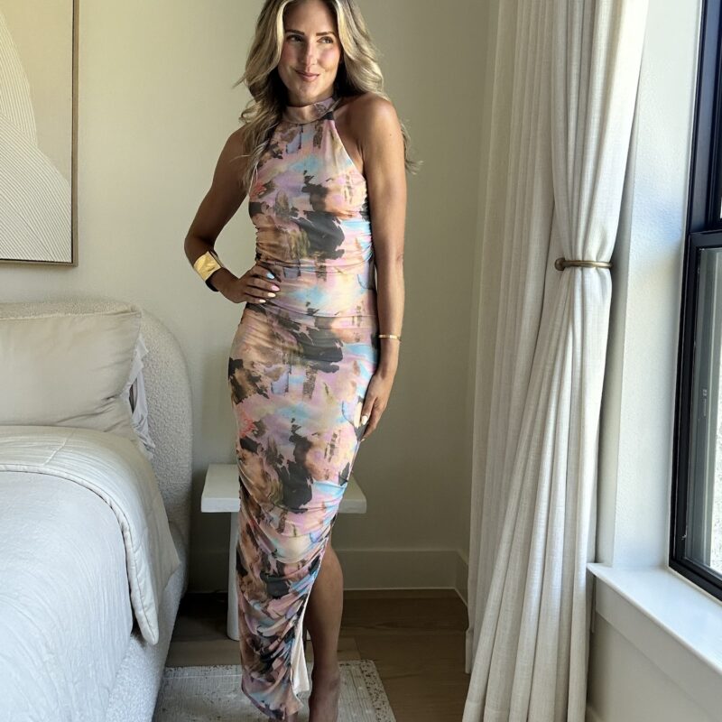 Dancing Till Dawn in Mykonos Maxi Dress